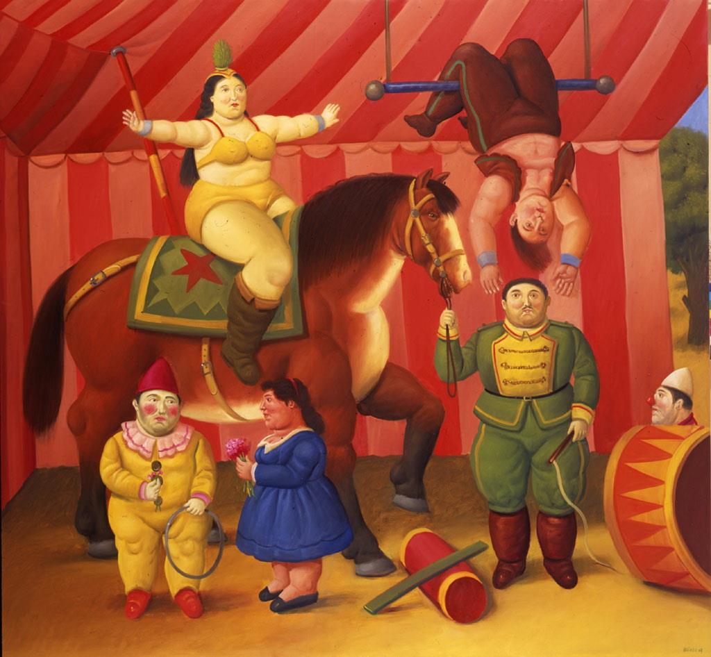 ulku visueller Schatz Fernando Botero Ölgemälde